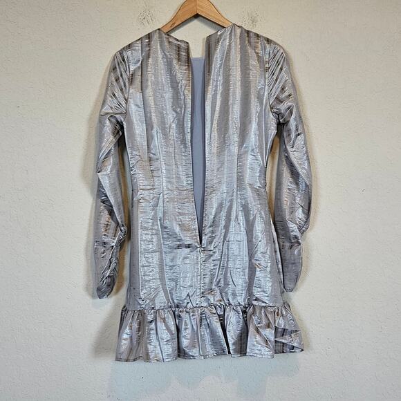 Atoir Walk Me Home Long Sleeve Cocktail Dress Chateau Grey Women's 2 - Picture 4 of 11